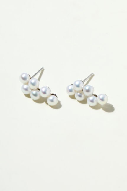 Freshwater AK grape earrings