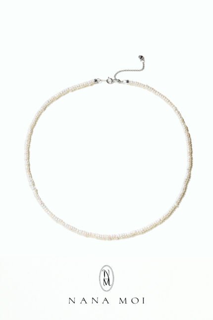 Silver Xiaomi Bead Full Strand